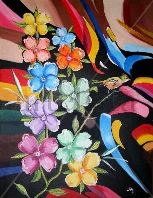 TAPIZ FLORAL