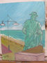 Balerma Almería , Estatua del pescador