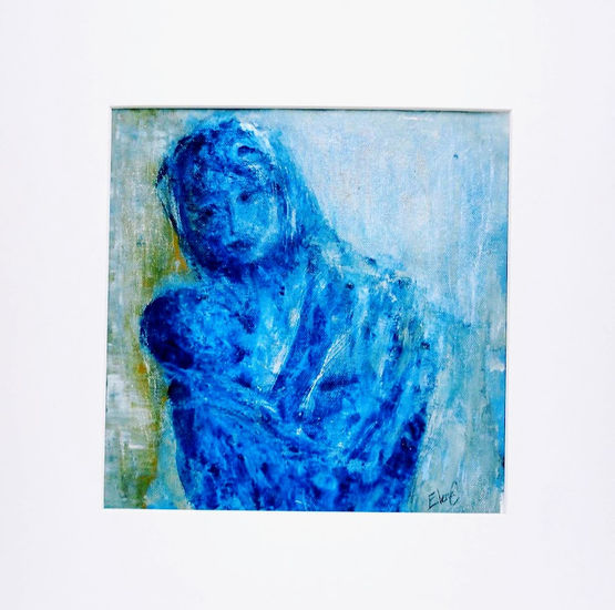 Marernitat Acrylic Textile Figure Painting