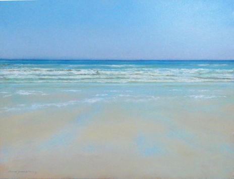 Orilla en playa de...