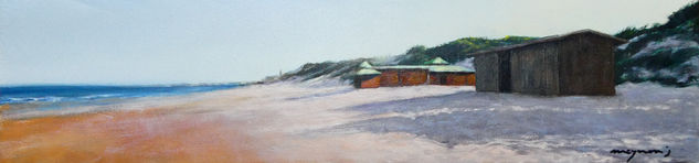 Casetas en La Barrosa II Oil Panel Landscaping