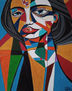 Colored Life Woman