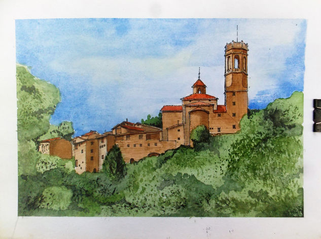 CASERIO Watercolour Paper Landscaping