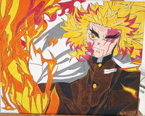 Rengoku Fire & Blood