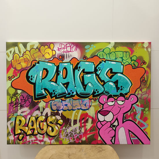 Rags Graffiti Acrylic Canvas Others