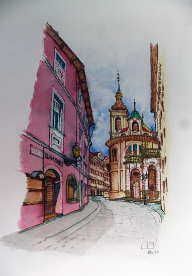 PRAHA - CAPILLA Watercolour Paper Landscaping