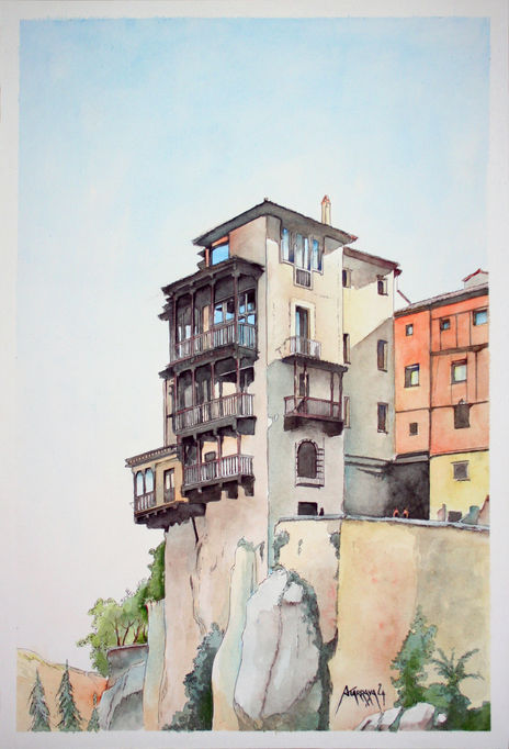 Casas colgantes de...