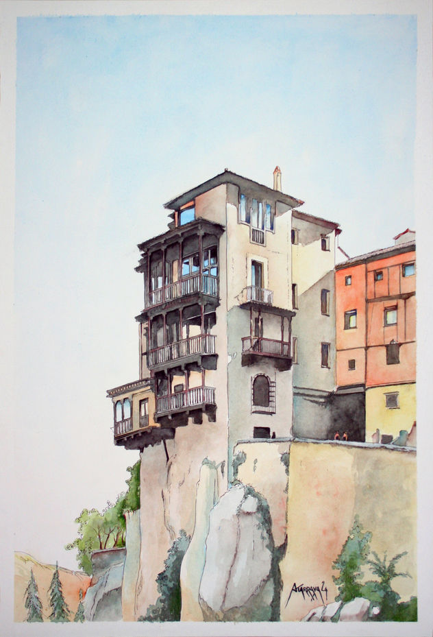 Casas colgantes de Cuenca