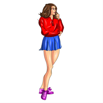 A stylized...