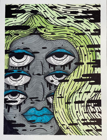 Ojos de mujer