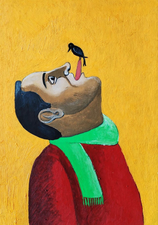 "The Boy with the Bird"