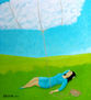 “The woman with the cloud”
