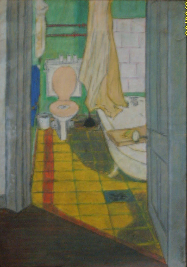 el baño de la casa