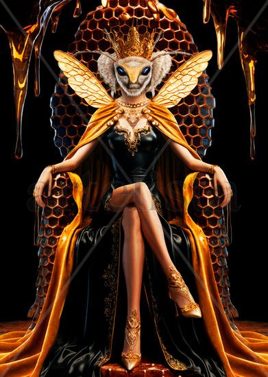 Humanoid Queen Bee 