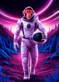 Humanoid Astronaut...