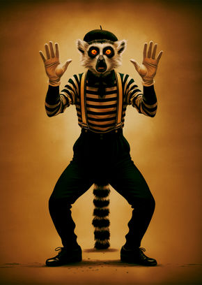 Humanoid Mime Lemur