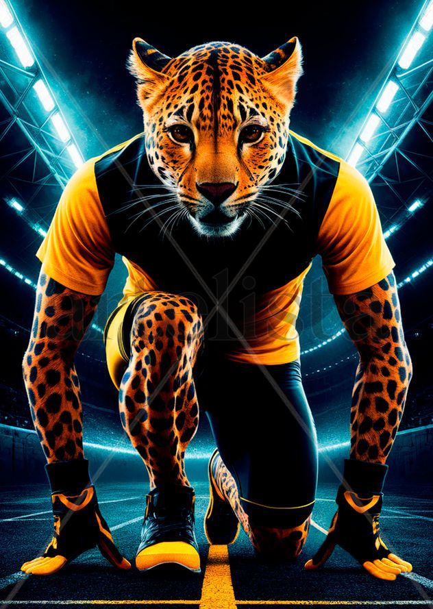 Humanoid Sprinter Leopard