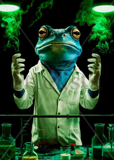 Humanoid Chemical Frog 