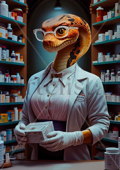 Humanoid Pharmaceutical Snake 