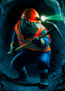 Humanoid Mining Mole