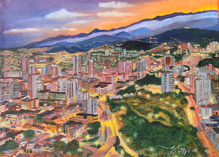 Anochecer caleño