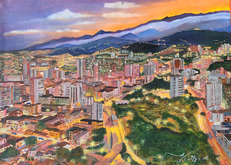 Anochecer caleño