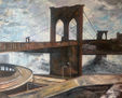 New York. Puente de Brooklyn