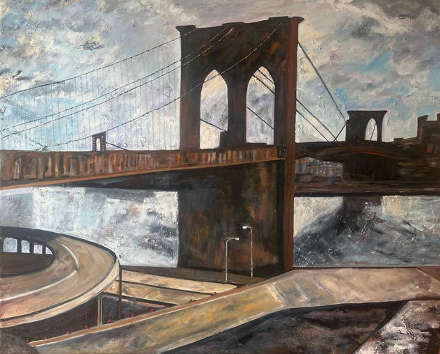 New York. Puente de Brooklyn