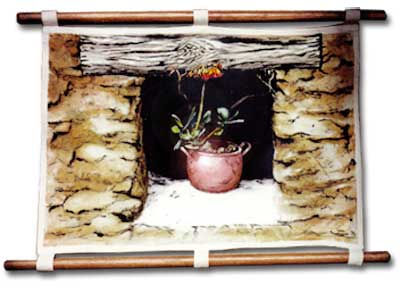 IBIZA WINDOW Acrylic Textile Landscaping