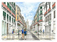 Málaga, calle Larios
