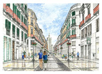 Málaga, calle Larios