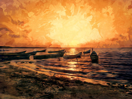 Amanecer en la...