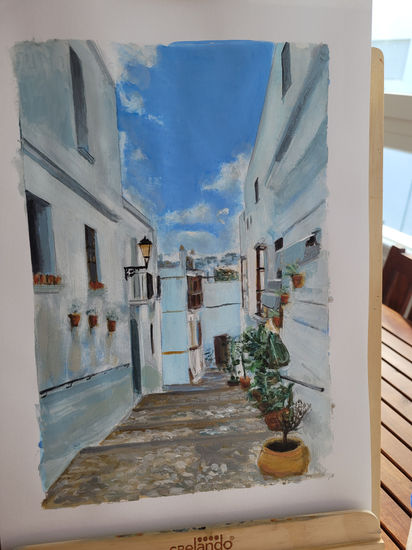 Pasaje de Vejer Acrílico Papel Paisaje