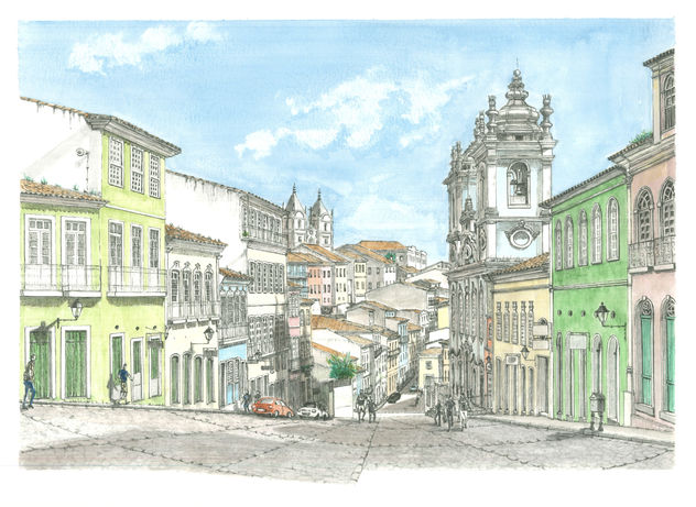 Pelourinho, Salvador de Bahía - Brasil