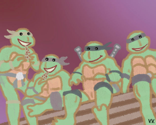 Las tortugas Ninja 