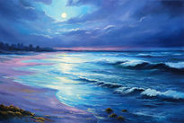 Moonlight Seascape