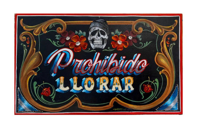 PROHIBIDO LLORAR TATTOO