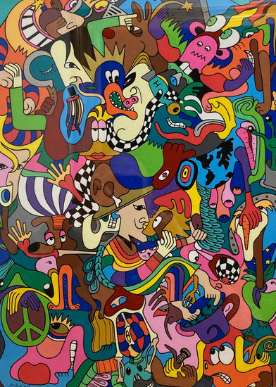 “ Fuera de fuego “ Rotulador