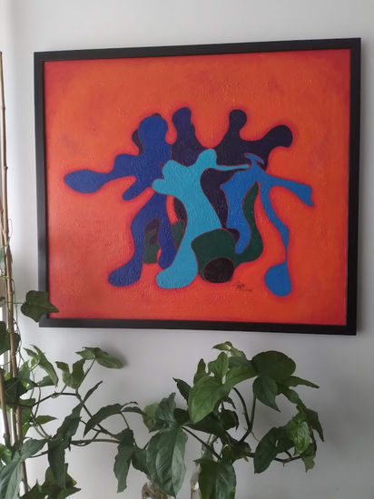 El baile Acrylic Canvas Figure Painting