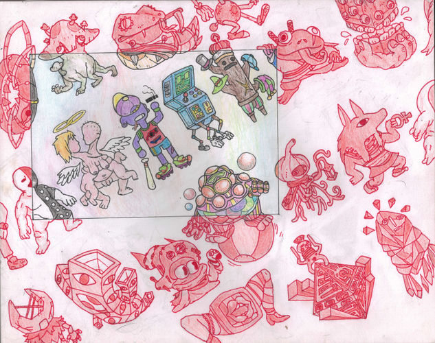 Personajes desbloqueables Pencil