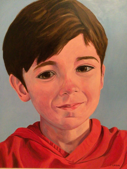 Alejandro Oil Canvas Portrait