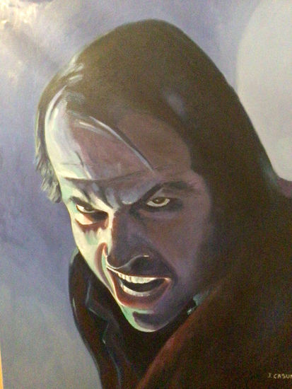 Jack Torrance Óleo Lienzo Retrato