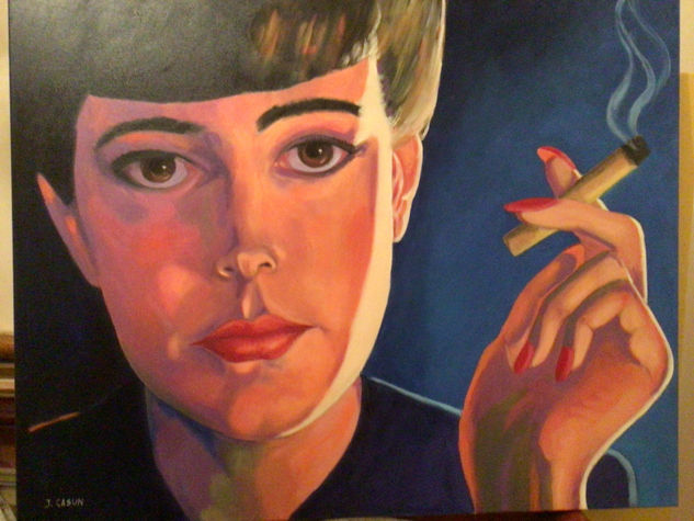 Rachel Oil Canvas Portrait