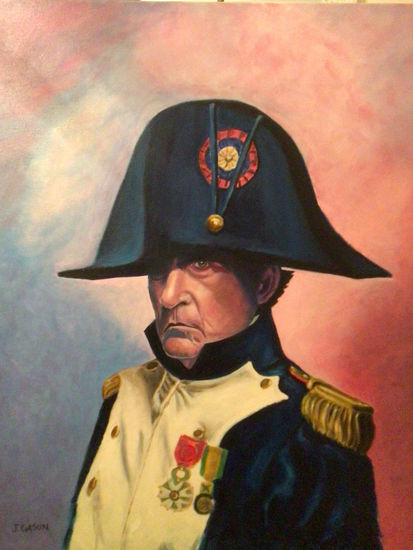 Napoleon Oil Canvas Portrait