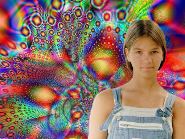niña y su ternura