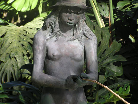 Juanita pescando