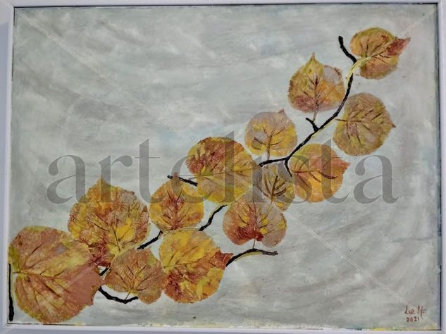 Tarde Otoñal Acrylic Others Floral Painting