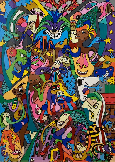 “ Soñar que París existe “ Rotulador