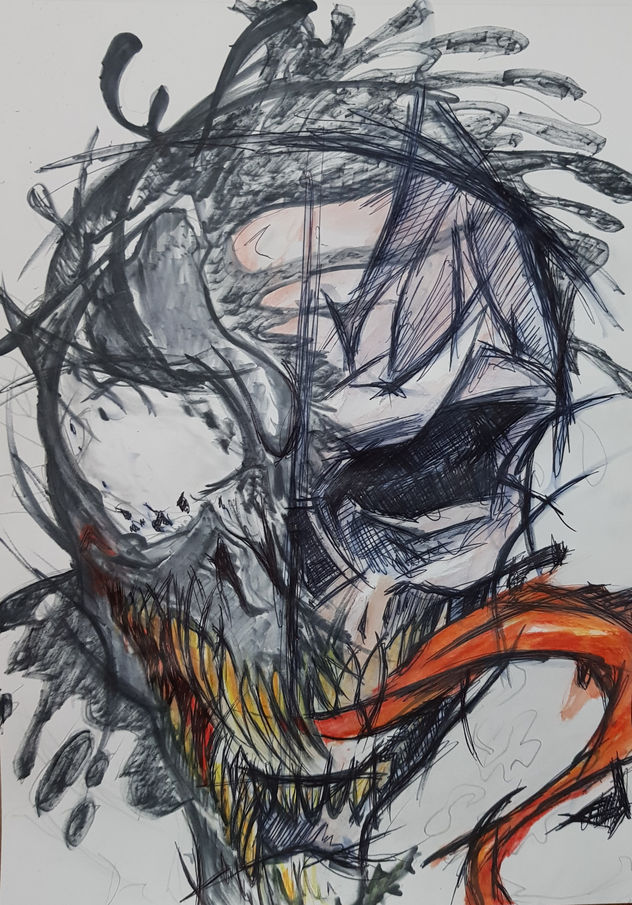 venom esqueleto