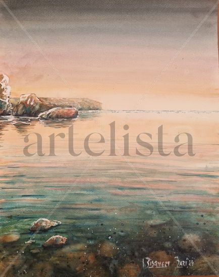 La Mar Watercolour Paper Marine Painting